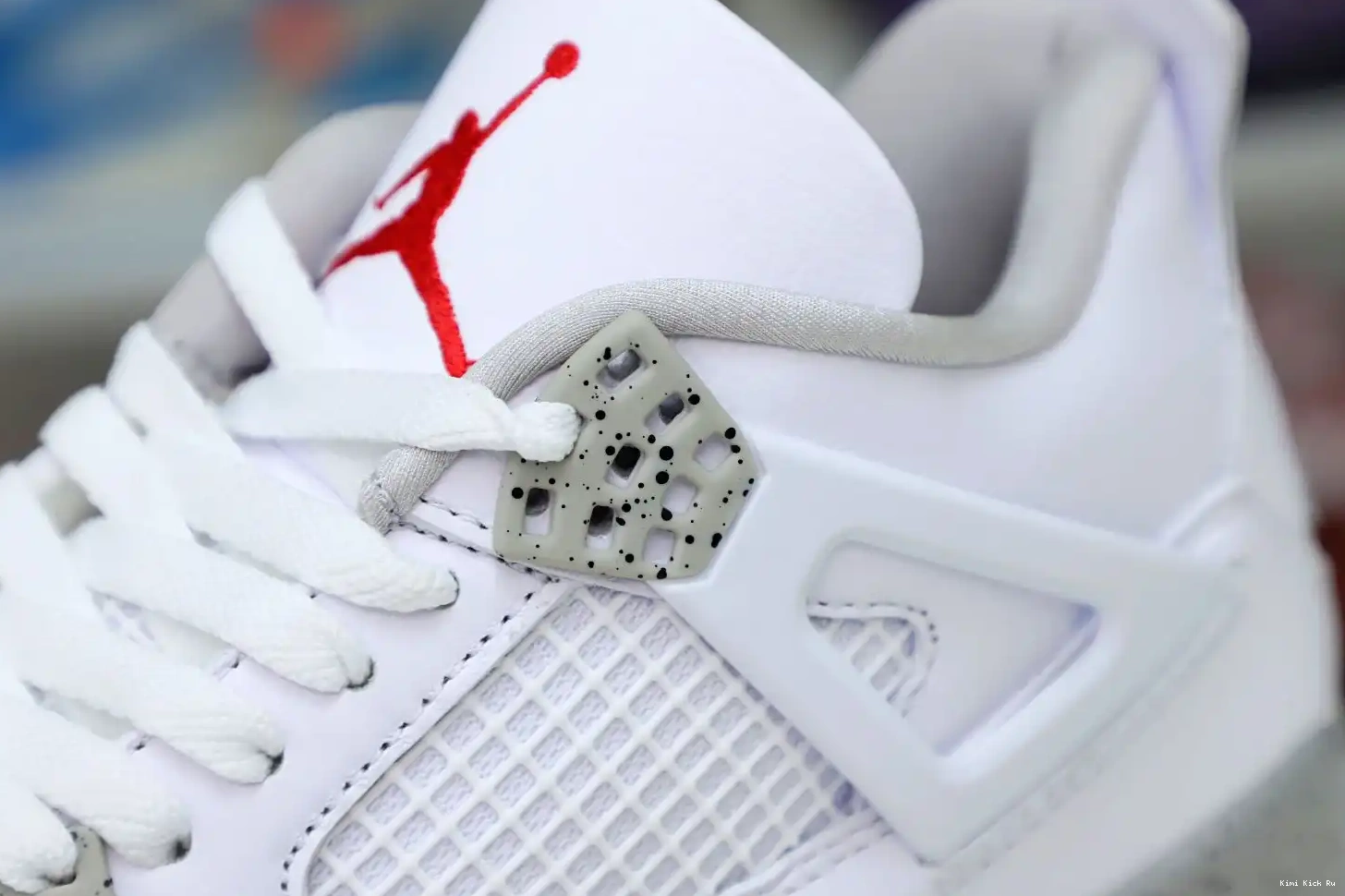 AIR JORDAN 'WHITE 4 OREO' RETRO Kimikick 0720